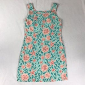 Lilly Pulitzer Turquoise Summer Print Dress